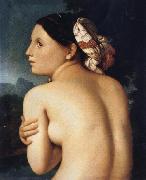 Jean-Auguste Dominique Ingres Back View of a Bather oil painting on canvas